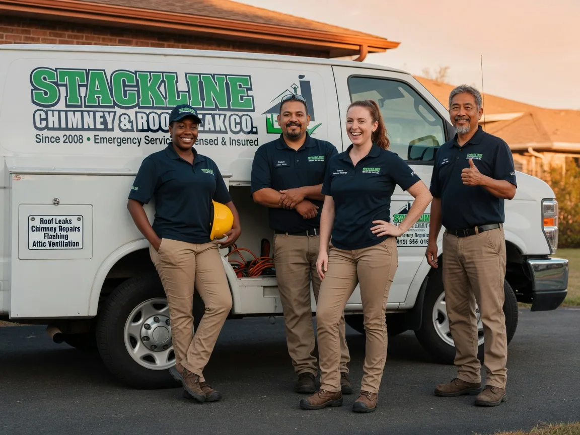 Chimney flashing repair company in Rushmore, MN